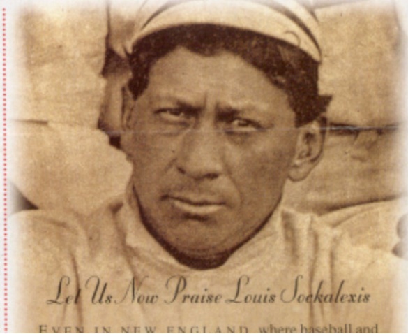 Let’s build a statue to Louis Sockalexis, baseball’s first Indian, in Bangor